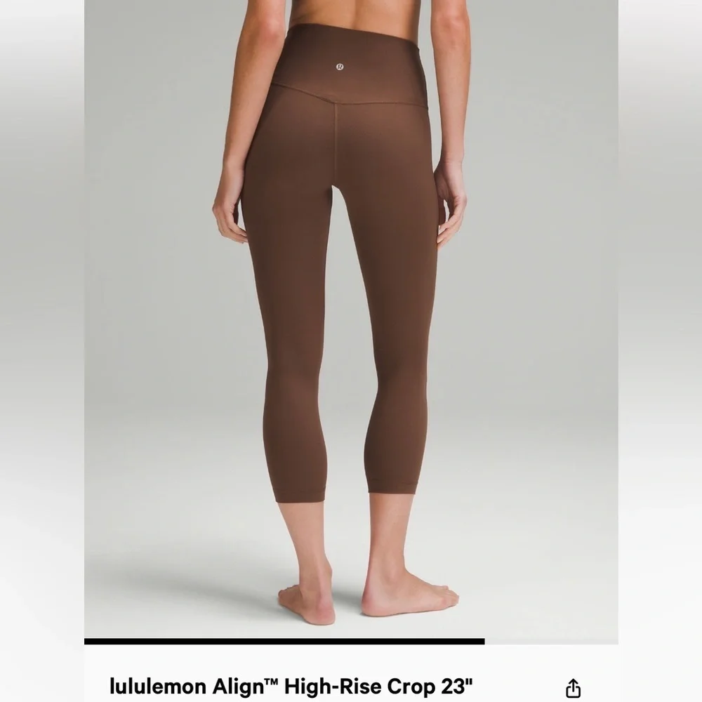 NWT lululemon align 23” in Java